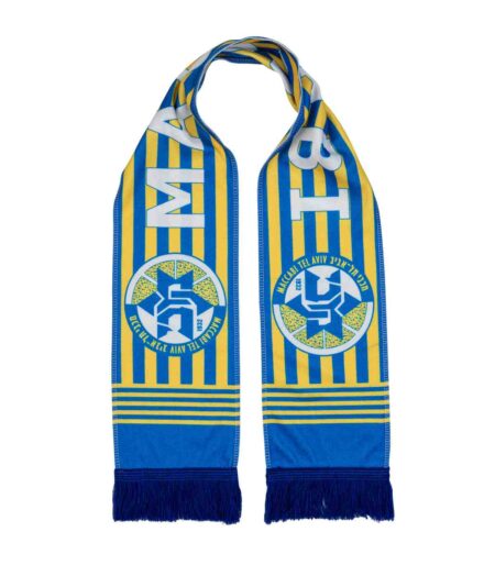 צעיף פליז דגם 'פסים'