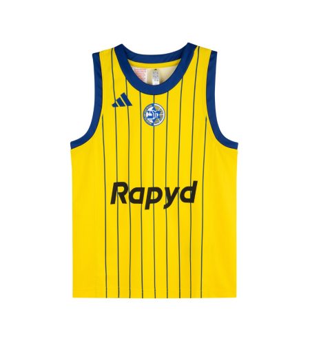 גופיה צהובה לילדים אדידס של מכבי ADIDAS Official Replica Yellow Jersey