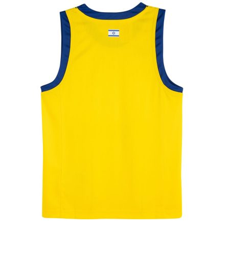 גופיה צהובה לילדים אדידס של מכבי ADIDAS Official Replica Yellow Jersey