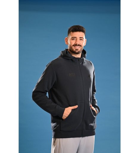 ג'קט כותנה ADIDAS כחול אפרפר בוגרים 2025-26