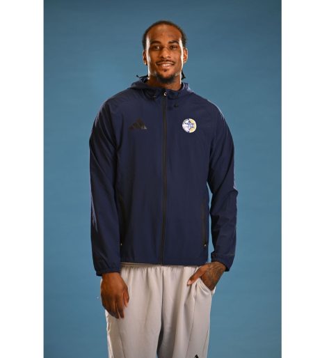 ג'קט ניילון ייצוג ADIDAS כחול בוגרים 2025-26