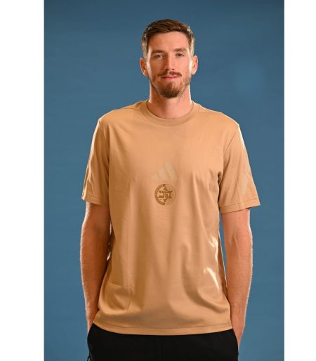 טישרט ADIDAS Z.N.E בז'-סנד בוגרים 2025-26