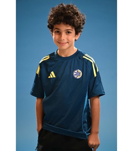 חולצת אימון ADIDAS כחול צהוב ילדים 2025-26