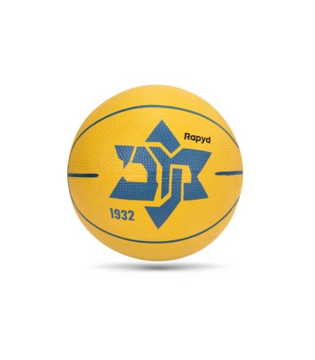 כדורסל מכבי במידה 3 בעיצוב רטרו